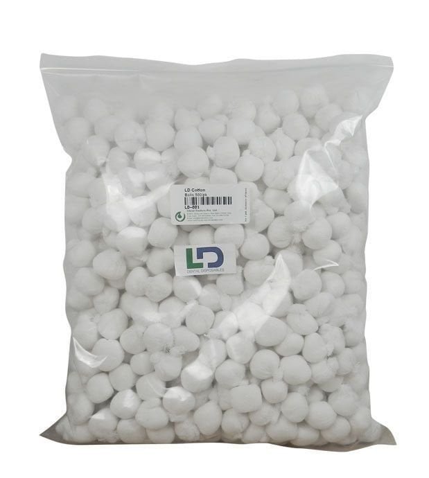 LD Cotton Balls 500/pk - LD-001