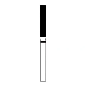 Frank Dental Cylinder Flat End Diamond Bur SF Series (Super Coarse)