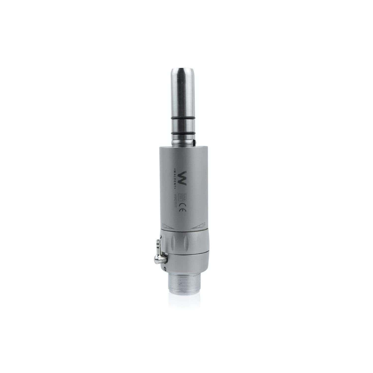 Syringe and dental tools for oral health procedures at Dental World Official.
