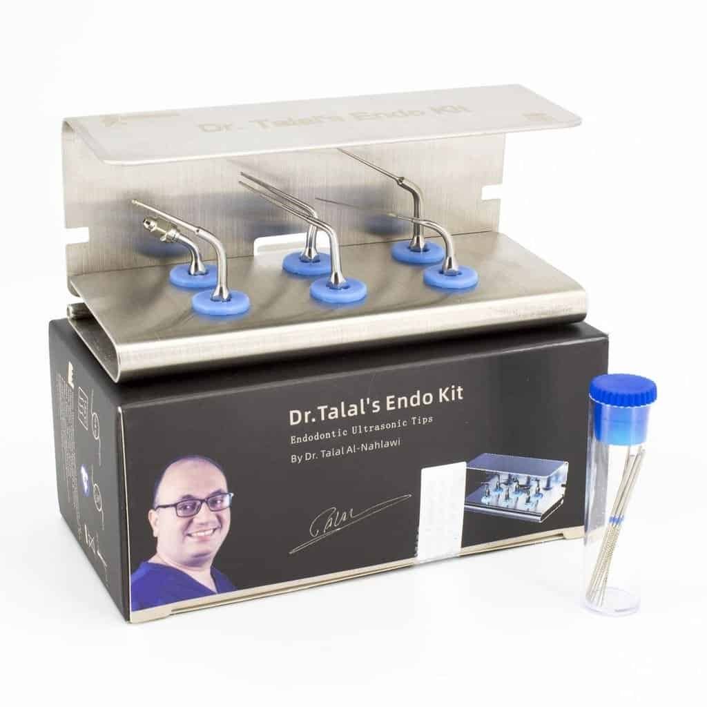 Endodontic ultrasonic tips for dental procedures