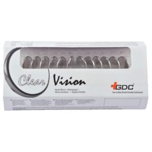 GDC Mouth Mirror Tops Magnified Pack Of 12 - 5 (Mmtm5)