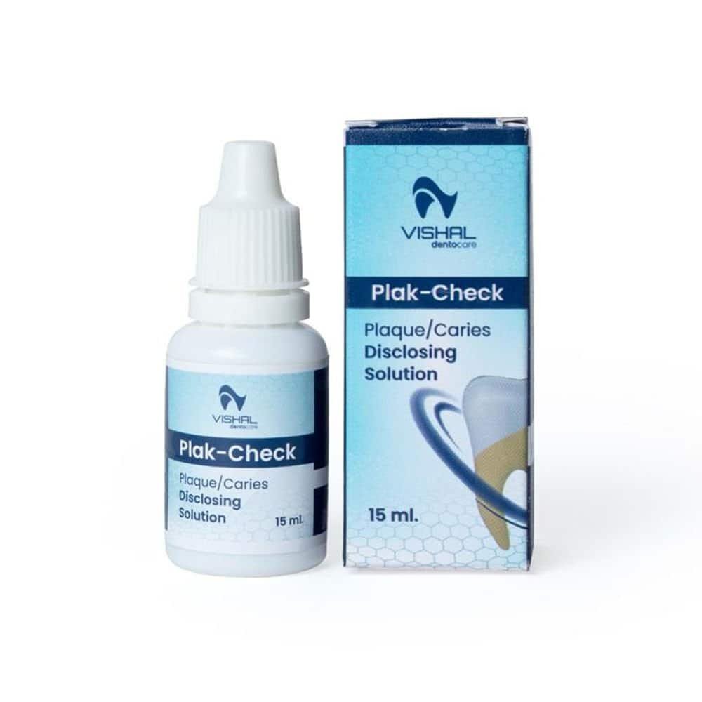 Plaque and cavity disclosing solution for dental health