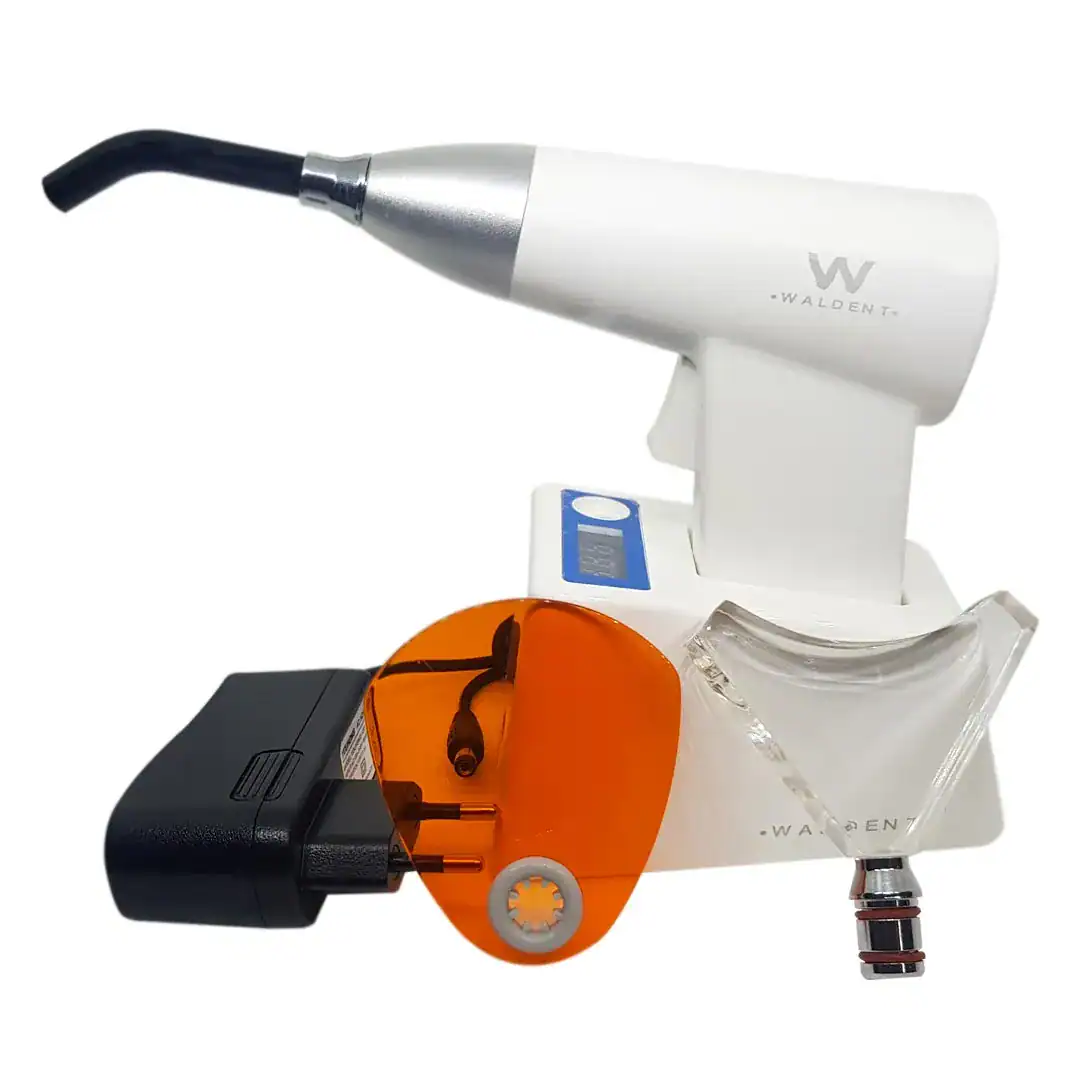 Dental ultrasonic scaler for professional dental cleaning and hygiene.