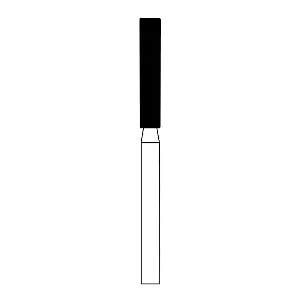 Frank Dental Round Cylinder FG Diamond Bur - Pack Of 5