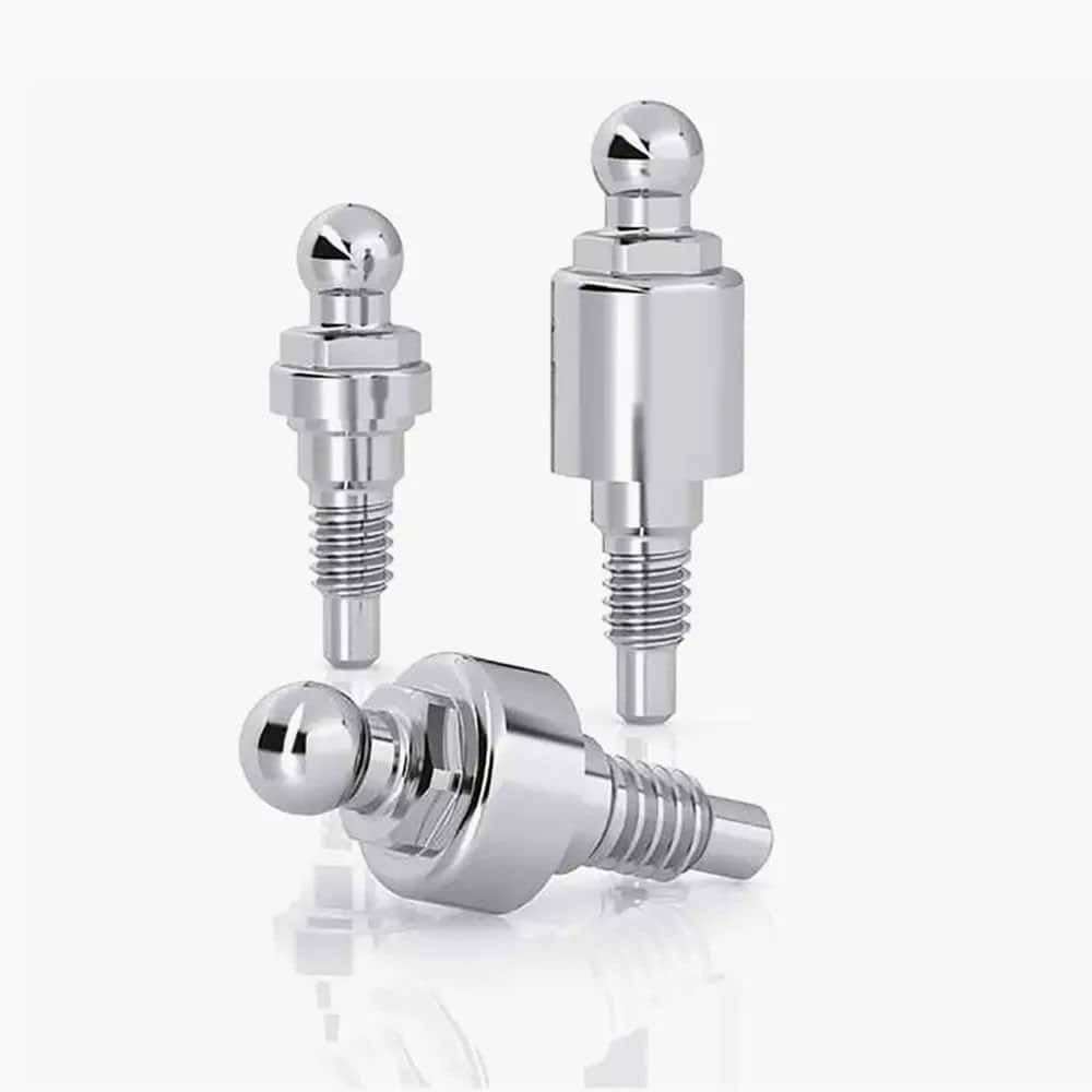 Precision dental implant abutments for improved stability and aesthetics.