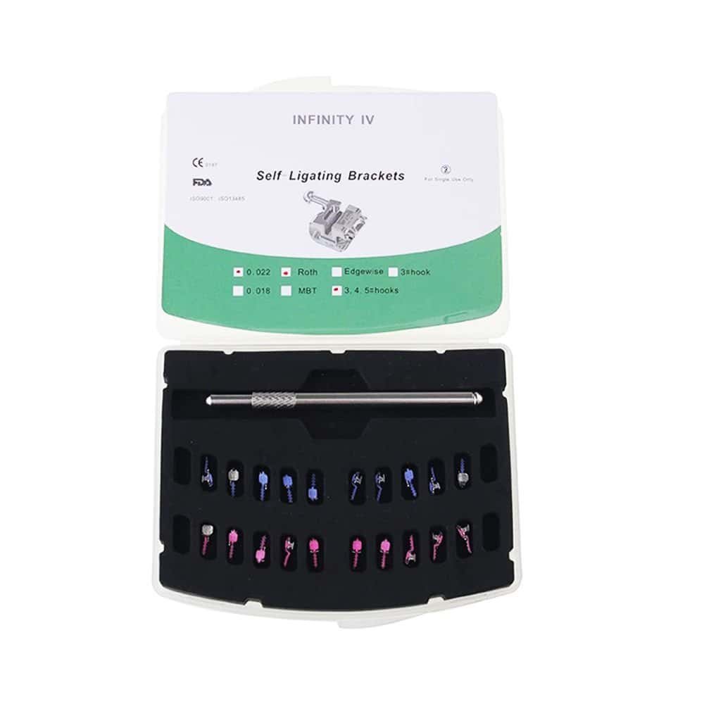 Infinity Self Ligating Roth Brackets With Free Tool